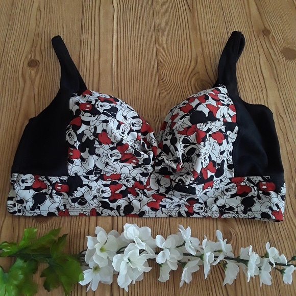 torrid Other - Torrid Minnie Mouse Size 1 Swim Bikini Top